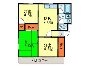 リバーコートの物件間取画像